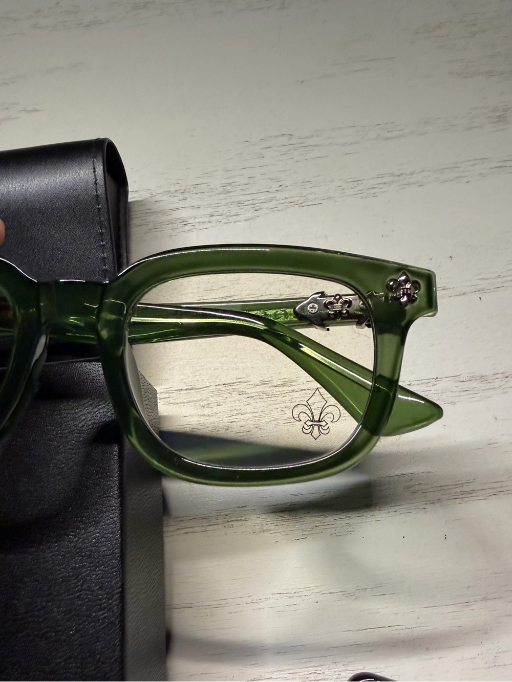 Chrome Hearts Glasses Clear Lens - Picture 3 of 5
